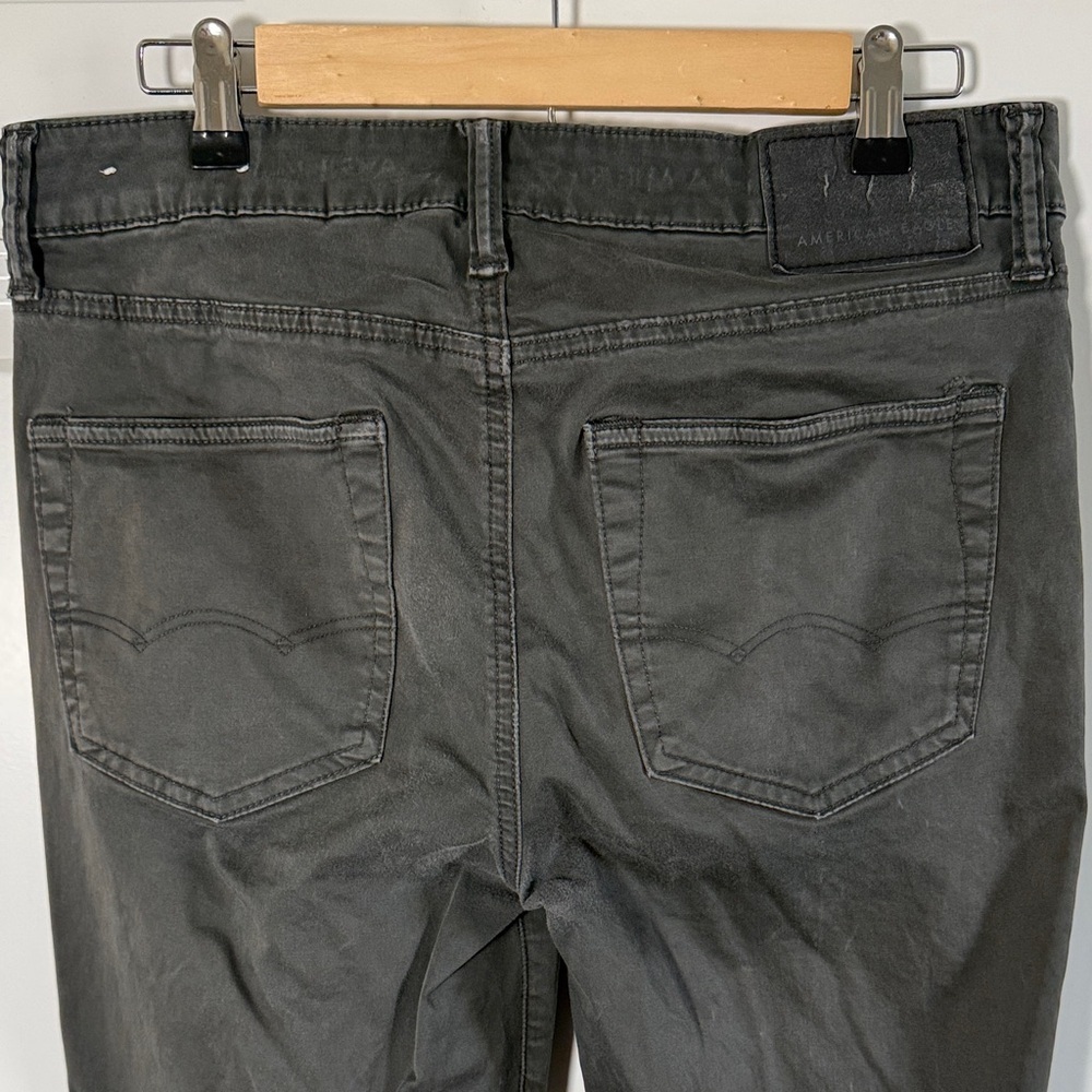 American Eagle Flex Men's Gray Jeans Size 31 x 34 - Picture 7 of 9